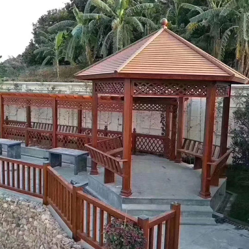 Chinese Family Otium Metal Gazebo